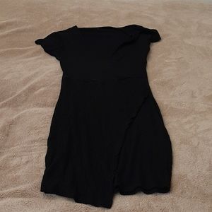Black Wrap Dress
